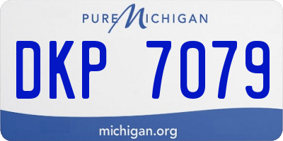 MI license plate DKP7079