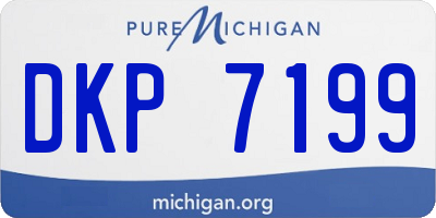 MI license plate DKP7199