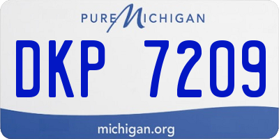MI license plate DKP7209