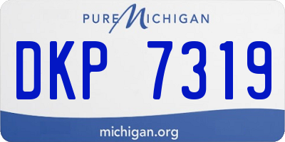 MI license plate DKP7319