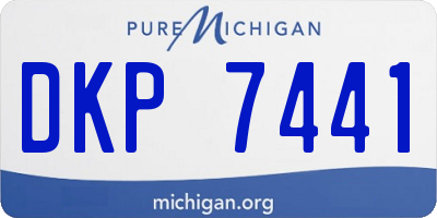MI license plate DKP7441
