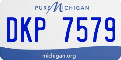 MI license plate DKP7579