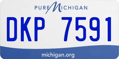 MI license plate DKP7591