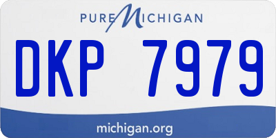 MI license plate DKP7979