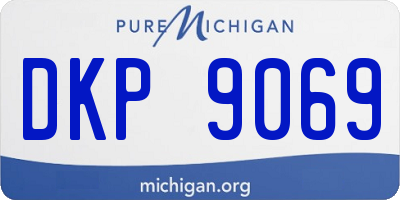 MI license plate DKP9069