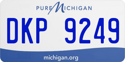 MI license plate DKP9249