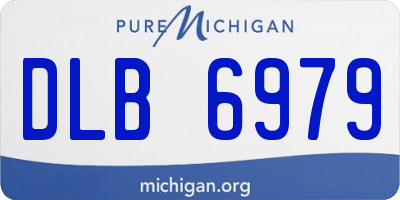 MI license plate DLB6979