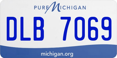 MI license plate DLB7069