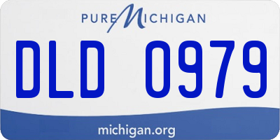 MI license plate DLD0979