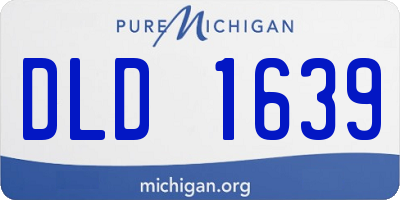 MI license plate DLD1639
