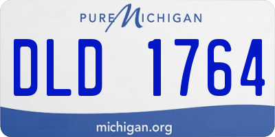 MI license plate DLD1764