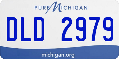 MI license plate DLD2979