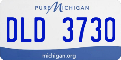 MI license plate DLD3730