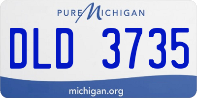 MI license plate DLD3735