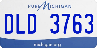 MI license plate DLD3763