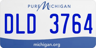 MI license plate DLD3764