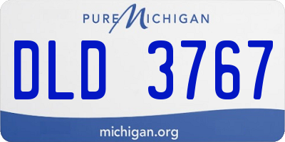 MI license plate DLD3767