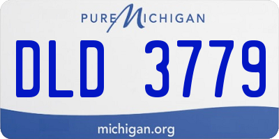 MI license plate DLD3779