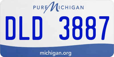 MI license plate DLD3887