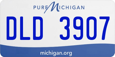 MI license plate DLD3907