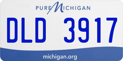 MI license plate DLD3917