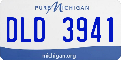 MI license plate DLD3941
