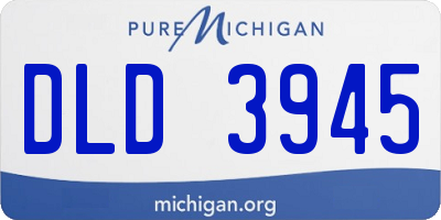 MI license plate DLD3945
