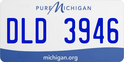 MI license plate DLD3946