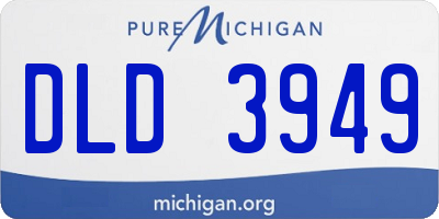 MI license plate DLD3949