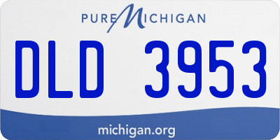 MI license plate DLD3953