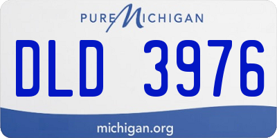 MI license plate DLD3976