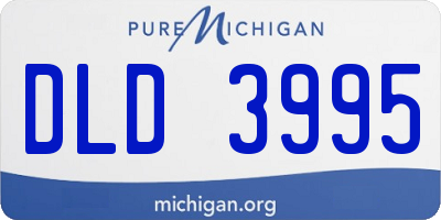 MI license plate DLD3995