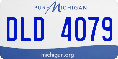 MI license plate DLD4079
