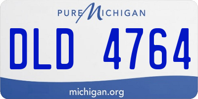 MI license plate DLD4764