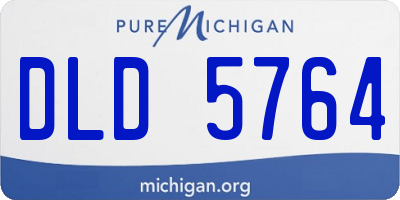 MI license plate DLD5764