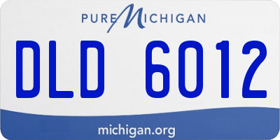 MI license plate DLD6012