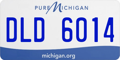 MI license plate DLD6014