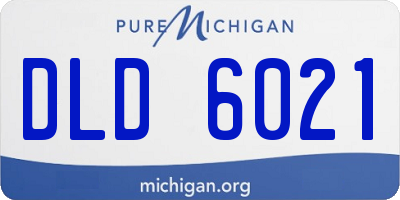 MI license plate DLD6021