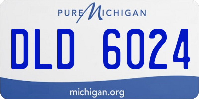 MI license plate DLD6024