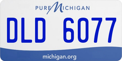 MI license plate DLD6077