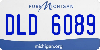 MI license plate DLD6089