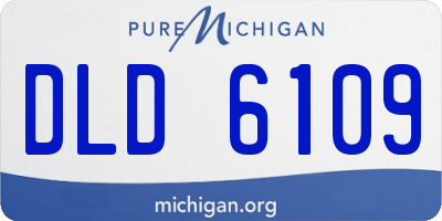 MI license plate DLD6109