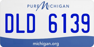 MI license plate DLD6139