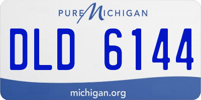MI license plate DLD6144