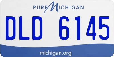 MI license plate DLD6145