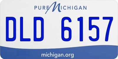 MI license plate DLD6157