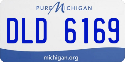 MI license plate DLD6169