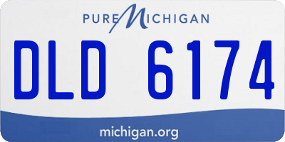 MI license plate DLD6174