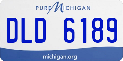 MI license plate DLD6189