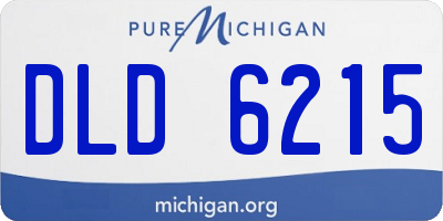 MI license plate DLD6215